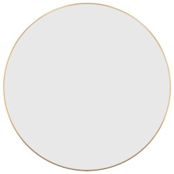 Wandspiegel Golden Ø 60 cm Rund
