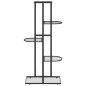 Blumenständer 5-Etagen 43x22x98 cm Schwarz Metall Blumenständer 5-Etagen 43x22x98 cm Schwarz Metall