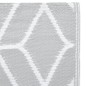 Outdoor-Teppich Grau 160x230 cm PP Outdoor-Teppich Grau 160x230 cm PP