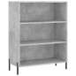 Highboard Betongrau 69,5x34x180 cm Holzwerkstoff Highboard Betongrau 69,5x34x180 cm Holzwerkstoff