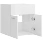 Waschbeckenunterschrank Hochglanz-Weiß 41x38,5x46cm Waschbeckenunterschrank Hochglanz-Weiß 41x38,5x46cm