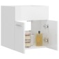 Waschbeckenunterschrank Hochglanz-Weiß 41x38,5x46cm Waschbeckenunterschrank Hochglanz-Weiß 41x38,5x46cm