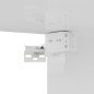 TV-Schrank Hochglanz-Weiß 80x30x30 cm Holzwerkstoff