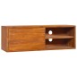 Wand-TV-Schrank 90x30x30 cm Teak Massivholz Wand-TV-Schrank 90x30x30 cm Teak Massivholz