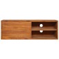 Wand-TV-Schrank 90x30x30 cm Teak Massivholz Wand-TV-Schrank 90x30x30 cm Teak Massivholz
