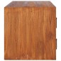 Wand-TV-Schrank 90x30x30 cm Teak Massivholz Wand-TV-Schrank 90x30x30 cm Teak Massivholz