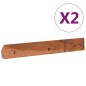 Wand-TV-Schrank 90x30x30 cm Teak Massivholz Wand-TV-Schrank 90x30x30 cm Teak Massivholz