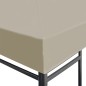 Pavillondach 310 g/m² 3×3 m Beige Pavillondach 310 g/m² 3×3 m Beige