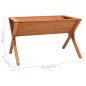 Hochbeet 90x55x56 cm Tannenholz Hochbeet 90x55x56 cm Tannenholz