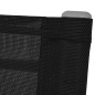 vidaXL Garten-Schaukelstühle 2 Stk. Stahl und Textiline Schwarz vidaXL Garten-Schaukelstühle 2 Stk. Stahl und Textiline Schwarz