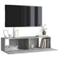 TV-Wandschrank Grau Sonoma 120x30x30 cm Holzwerkstoff TV-Wandschrank Grau Sonoma 120x30x30 cm Holzwerkstoff