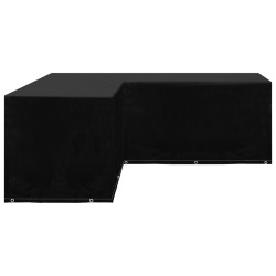 vidaXL Gartenmöbel-Abdeckung L-Form 12 Ösen 250x250x90 cm