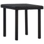 Garten-Teetisch Braun 40×40×40 cm Poly Rattan Garten-Teetisch Braun 40×40×40 cm Poly Rattan