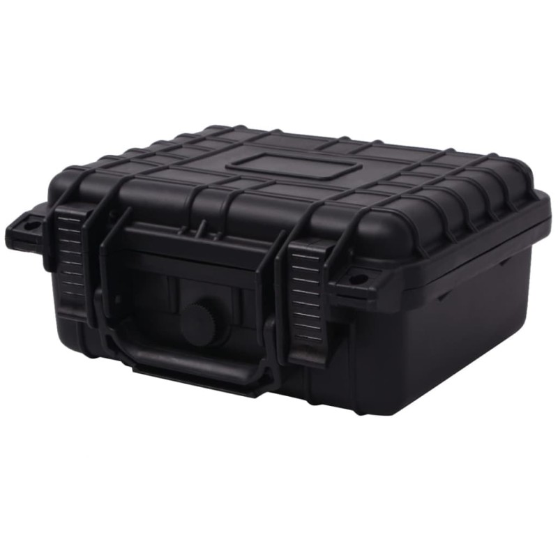 vidaXL Gefahrgutkoffer Schwarz 27x24,6x12,4 cm vidaXL Gefahrgutkoffer Schwarz 27x24,6x12,4 cm