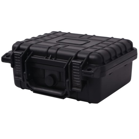 vidaXL Gefahrgutkoffer Schwarz 27x24,6x12,4 cm 