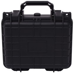 vidaXL Gefahrgutkoffer Schwarz 27x24,6x12,4 cm 