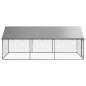 Outdoor-Hundezwinger mit Dach 400x200x150 cm Outdoor-Hundezwinger mit Dach 400x200x150 cm