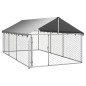 Outdoor-Hundezwinger mit Dach 400x200x150 cm Outdoor-Hundezwinger mit Dach 400x200x150 cm