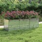 vidaXL Garten-Hochbeet 240x80x77 cm Verzinkter Stahl Silbern vidaXL Garten-Hochbeet 240x80x77 cm Verzinkter Stahl Silbern