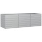 vidaXL Garten-Hochbeet 240x80x77 cm Verzinkter Stahl Silbern vidaXL Garten-Hochbeet 240x80x77 cm Verzinkter Stahl Silbern