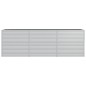 vidaXL Garten-Hochbeet 240x80x77 cm Verzinkter Stahl Silbern vidaXL Garten-Hochbeet 240x80x77 cm Verzinkter Stahl Silbern