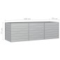 vidaXL Garten-Hochbeet 240x80x77 cm Verzinkter Stahl Silbern vidaXL Garten-Hochbeet 240x80x77 cm Verzinkter Stahl Silbern