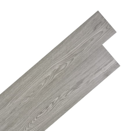 PVC Laminat Dielen Selbstklebend 5,02 m² 2 mm Dunkelgrau