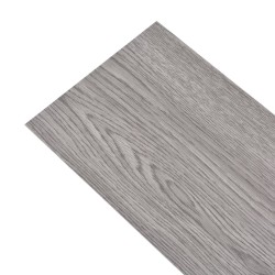 PVC Laminat Dielen Selbstklebend 5,02 m² 2 mm Dunkelgrau