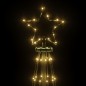 vidaXL LED-Weihnachtsbaum Kegelform Warmweiß 1134 LEDs 230x800 cm vidaXL LED-Weihnachtsbaum Kegelform Warmweiß 1134 LEDs 230x800 cm