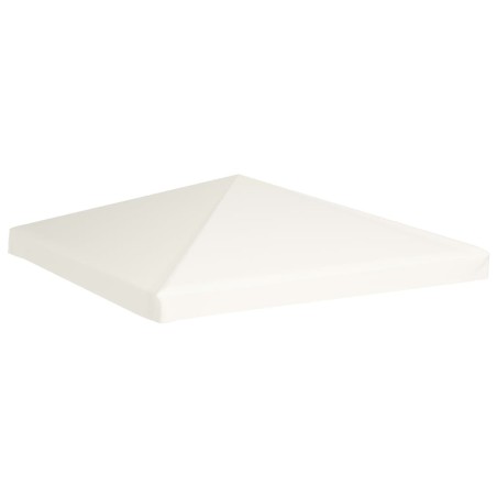 Pavillondach 310 g/m² 3x3 m Cremeweiß