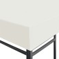 Pavillondach 310 g/m² 3x3 m Cremeweiß Pavillondach 310 g/m² 3x3 m Cremeweiß
