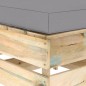 3-tlg. Garten-Lounge-Set mit Kissen Grün Imprägniertes Holz 3-tlg. Garten-Lounge-Set mit Kissen Grün Imprägniertes Holz