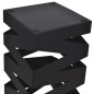 Schirmständer Schirmhalter Gehstock Stahl schwarz quadratisch 48,5 cm Schirmständer Schirmhalter Gehstock Stahl schwarz quadratisch 48,5 cm