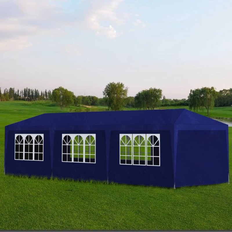 Partyzelt 3x9 m Blau Partyzelt 3x9 m Blau