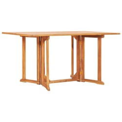 Schmetterling Gartentisch Klappbar 150x90x75cm Teak Massivholz