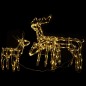 3-tlg. LED-Rentiere Set Weihnachtsdekoration 229 LEDs 3-tlg. LED-Rentiere Set Weihnachtsdekoration 229 LEDs