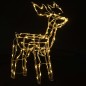 3-tlg. LED-Rentiere Set Weihnachtsdekoration 229 LEDs 3-tlg. LED-Rentiere Set Weihnachtsdekoration 229 LEDs