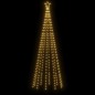 vidaXL LED-Weihnachtsbaum Kegelform Warmweiß 310 LEDs 100x300 cm vidaXL LED-Weihnachtsbaum Kegelform Warmweiß 310 LEDs 100x300 cm