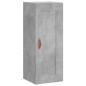 Highboard Betongrau 34,5x34x180 cm Holzwerkstoff Highboard Betongrau 34,5x34x180 cm Holzwerkstoff