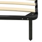 vidaXL Bett Schwarz Metall 120x200 cm vidaXL Bett Schwarz Metall 120x200 cm
