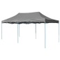 Pop-Up-Partyzelt Faltbar 3x6 m Anthrazit Pop-Up-Partyzelt Faltbar 3x6 m Anthrazit