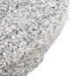 vidaXL Sonnenschirmständer Granit Rund 20 kg vidaXL Sonnenschirmständer Granit Rund 20 kg