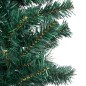 Schlanker Künstlicher Weihnachtsbaum mit Ständer Grün 210cm PVC Schlanker Künstlicher Weihnachtsbaum mit Ständer Grün 210cm PVC