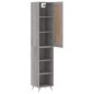 Highboard Grau Sonoma 34,5x34x180 cm Holzwerkstoff Highboard Grau Sonoma 34,5x34x180 cm Holzwerkstoff