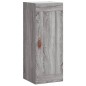 Highboard Grau Sonoma 34,5x34x180 cm Holzwerkstoff Highboard Grau Sonoma 34,5x34x180 cm Holzwerkstoff