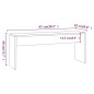 3-tlg. Essgruppe Braun Eiche-Optik Holzwerkstoff 3-tlg. Essgruppe Braun Eiche-Optik Holzwerkstoff