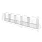 vidaXL Gabionenkorb U-Form Stahl 570×20×100 cm vidaXL Gabionenkorb U-Form Stahl 570×20×100 cm