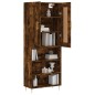 vidaXL Highboard Räuchereiche 69,5x34x180 cm Holzwerkstoff vidaXL Highboard Räuchereiche 69,5x34x180 cm Holzwerkstoff