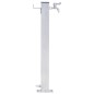 Wassersäule für den Garten 100 cm Edelstahl Quadratisch Wassersäule für den Garten 100 cm Edelstahl Quadratisch