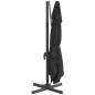 Ampelschirm mit Aluminium-Mast Schwarz 400x300 cm Ampelschirm mit Aluminium-Mast Schwarz 400x300 cm